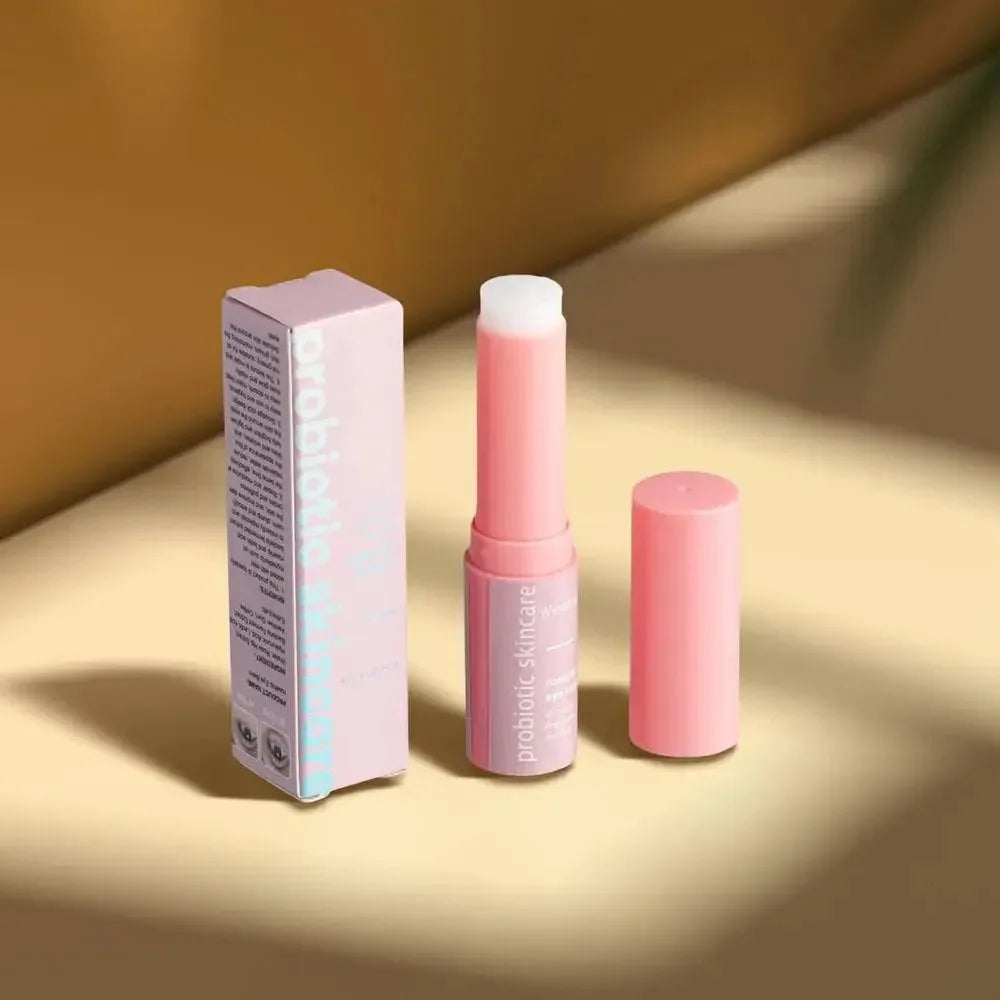 Women Extra Renewing Rosehip Eye Balm Face Lifting Moisturizing Balm Stick Fine Lines Removal Hyaluronic around the Eye Care15ml