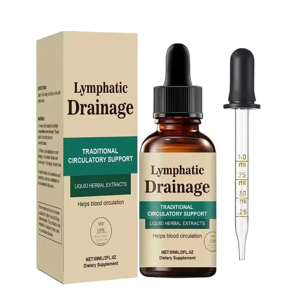 Lymph Drainage Drops - Natural Herbal Formula