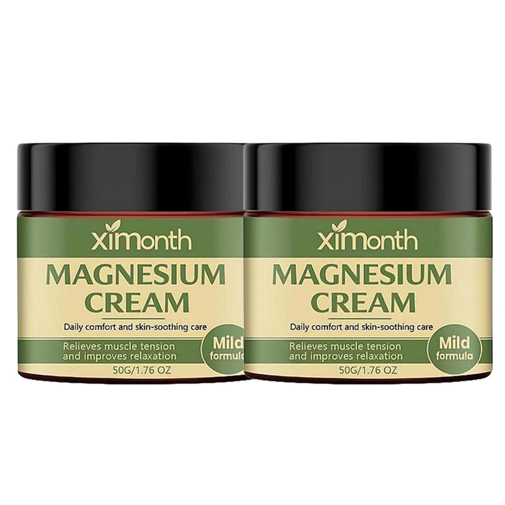 Nerve Total Relief Magnesium Cream Body Care Cream Deep Hydration Soothing Balm for Knees Muscles External Massage Care Lotion