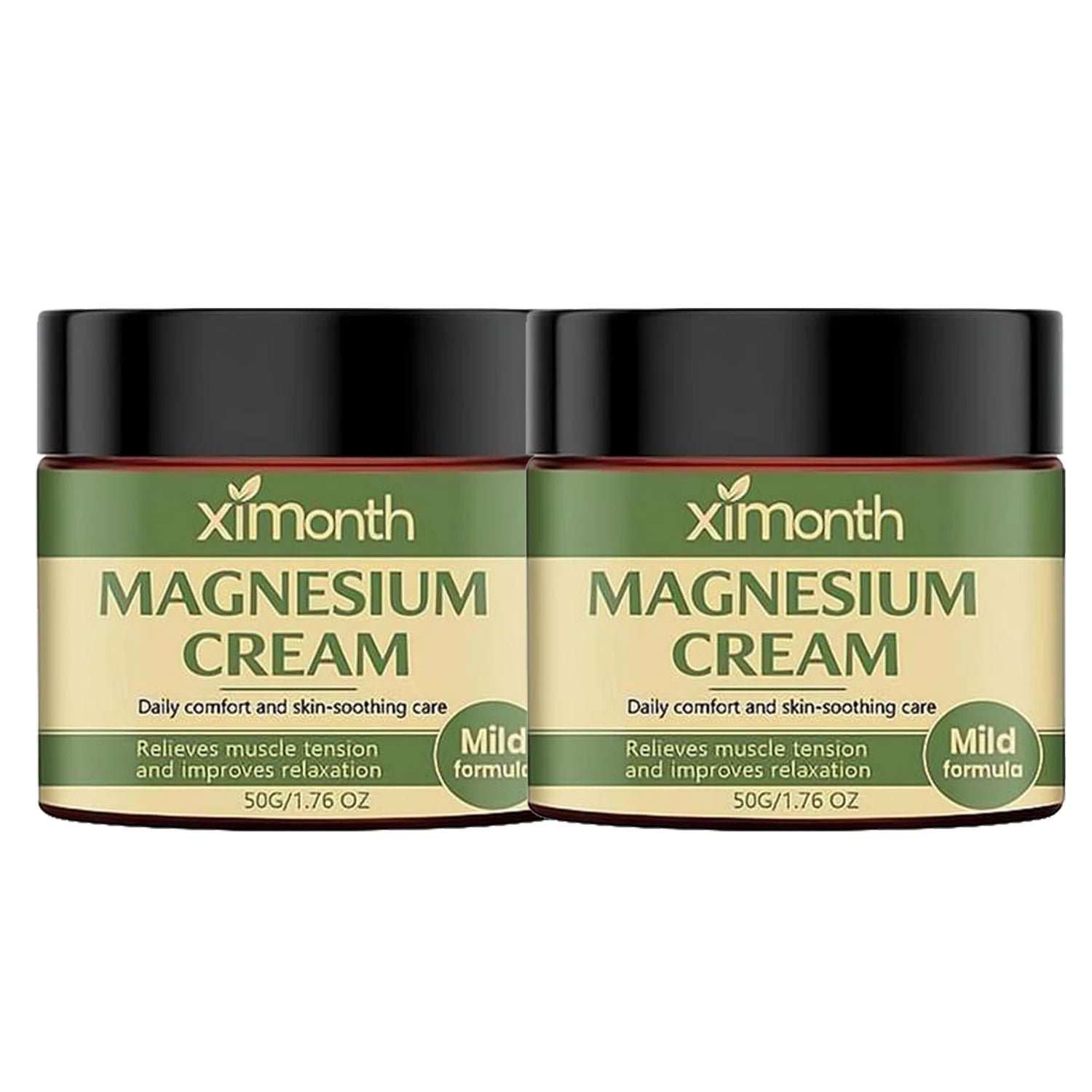 Nerve Total Relief Magnesium Cream Body Care Cream Deep Hydration Soothing Balm for Knees Muscles External Massage Care Lotion
