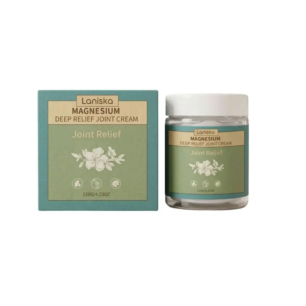 Nerve Total Relief Magnesium Cream Body Care Cream Deep Hydration Soothing Balm for Knees Muscles External Massage Care Lotion