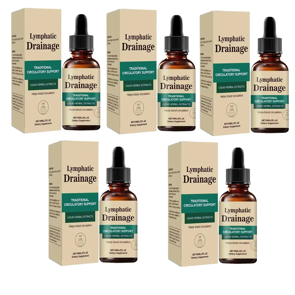 Lymph Drainage Drops - Natural Herbal Formula