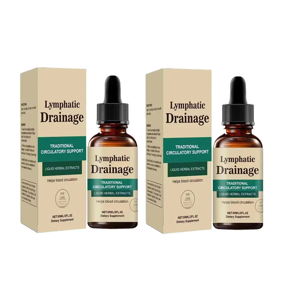 Lymph Drainage Drops - Natural Herbal Formula