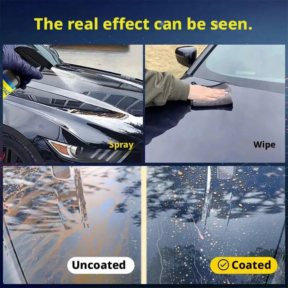 120/500ml Car Coating Spray Nano Ceramic Quick Effect Coating Agent Spray Quick Coat Wax Polish Spray Protection Car Coating