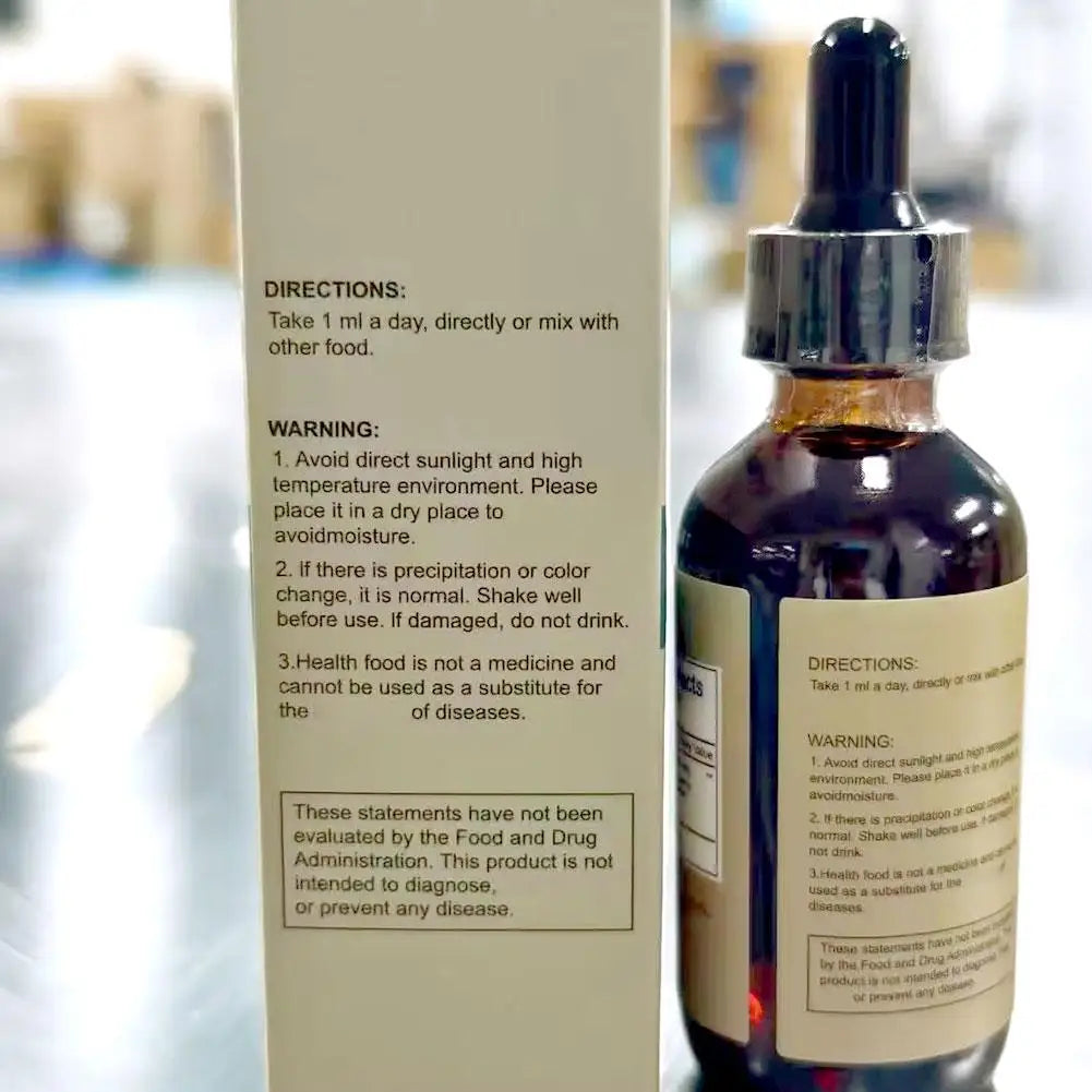 1-10X Lymphatic Drainage Drops - Natural Herbal Formula Helps Body Detoxify Reduces Edema And Discomfort Unisex Body Daily Care
